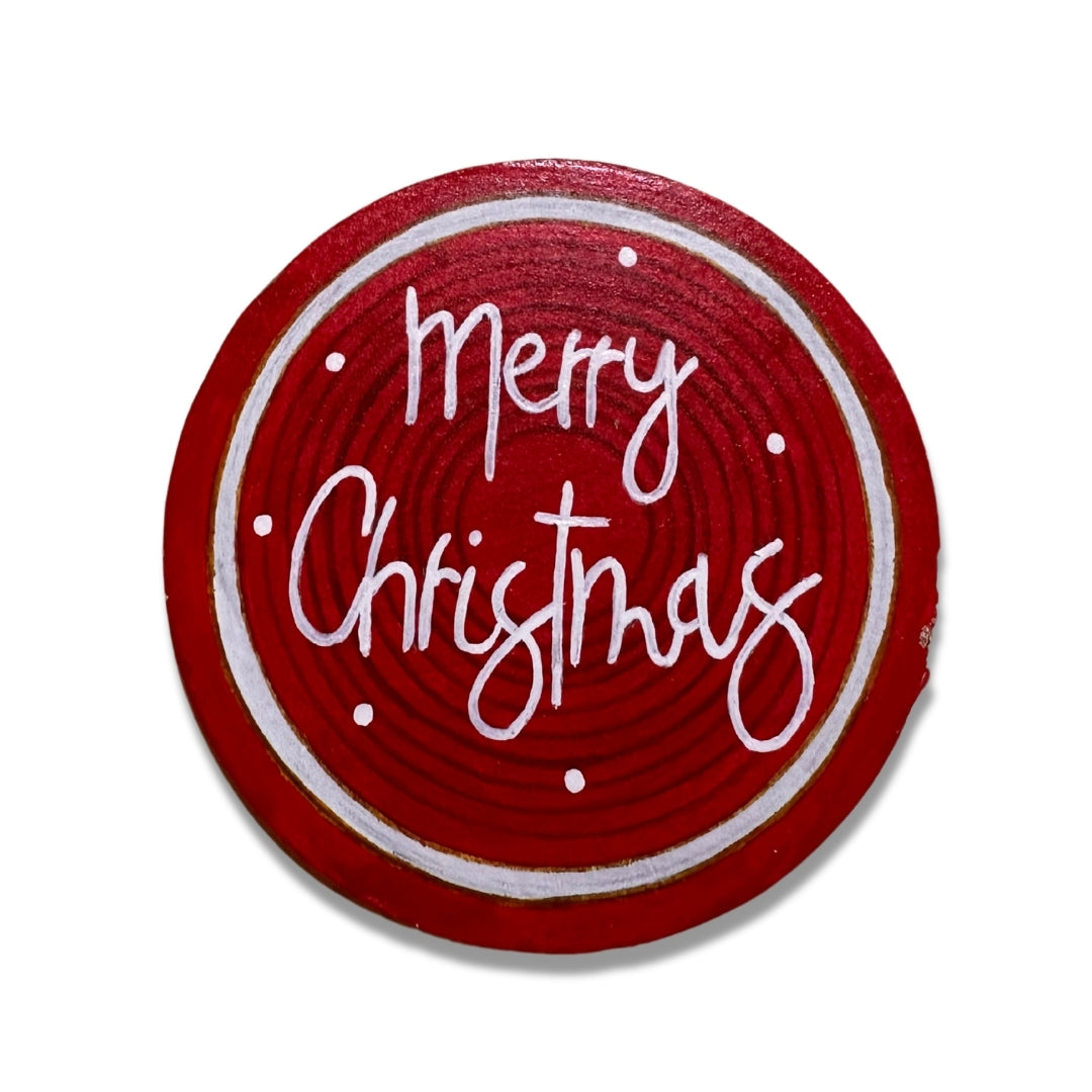 Christmas Gift Items - Hand Painted Coaster | Perfect Christmas Gift