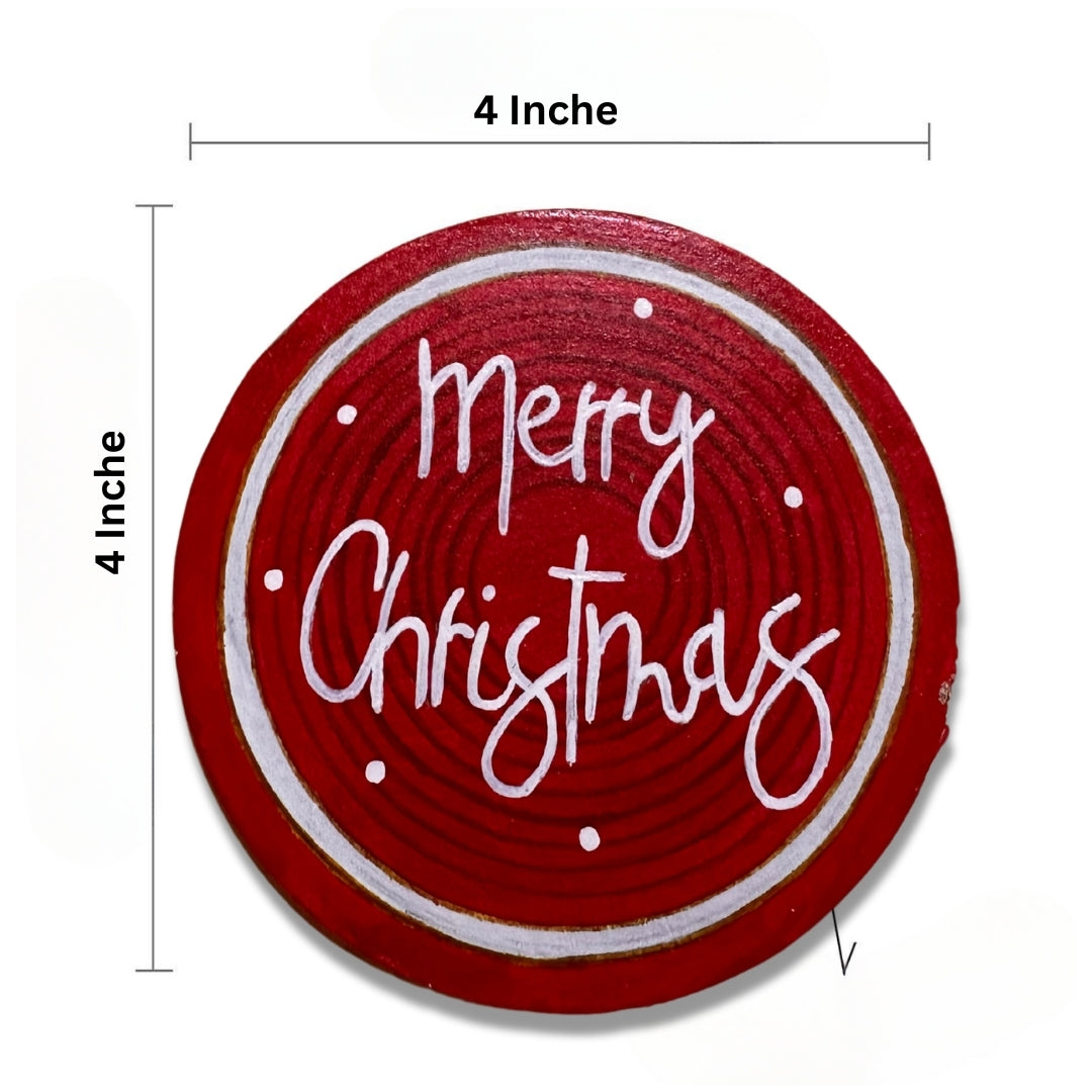 Christmas Gift Items - Hand Painted Coaster | Perfect Christmas Gift