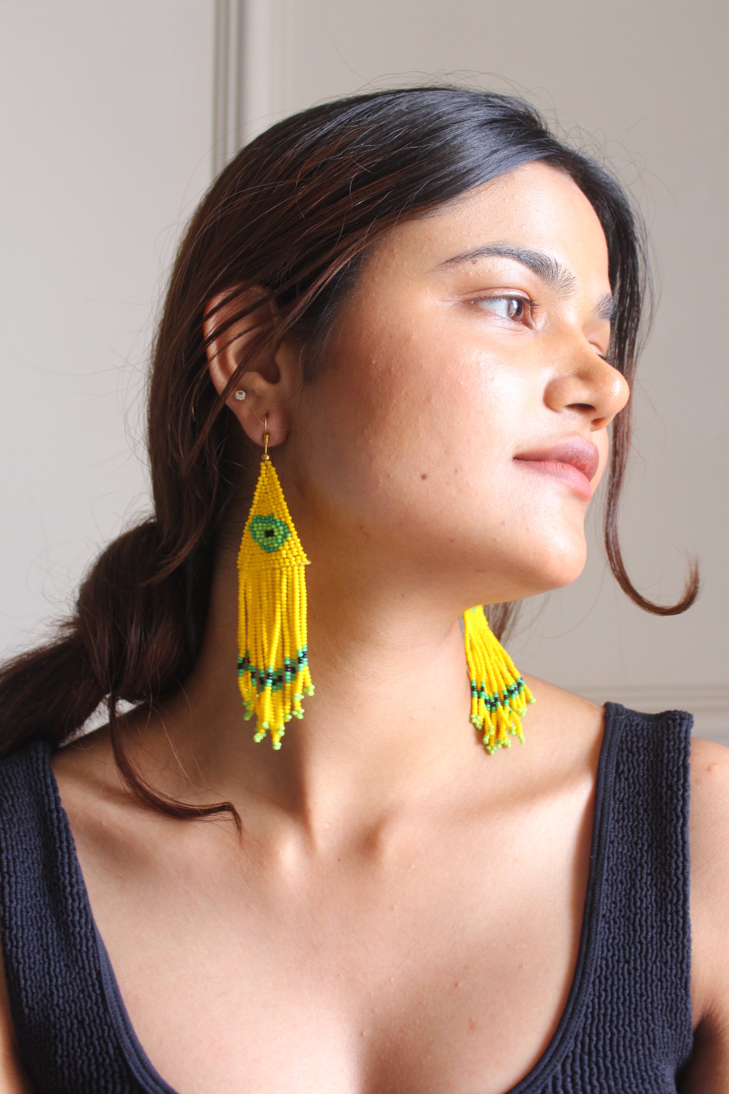 Avocado Dangling Earrings