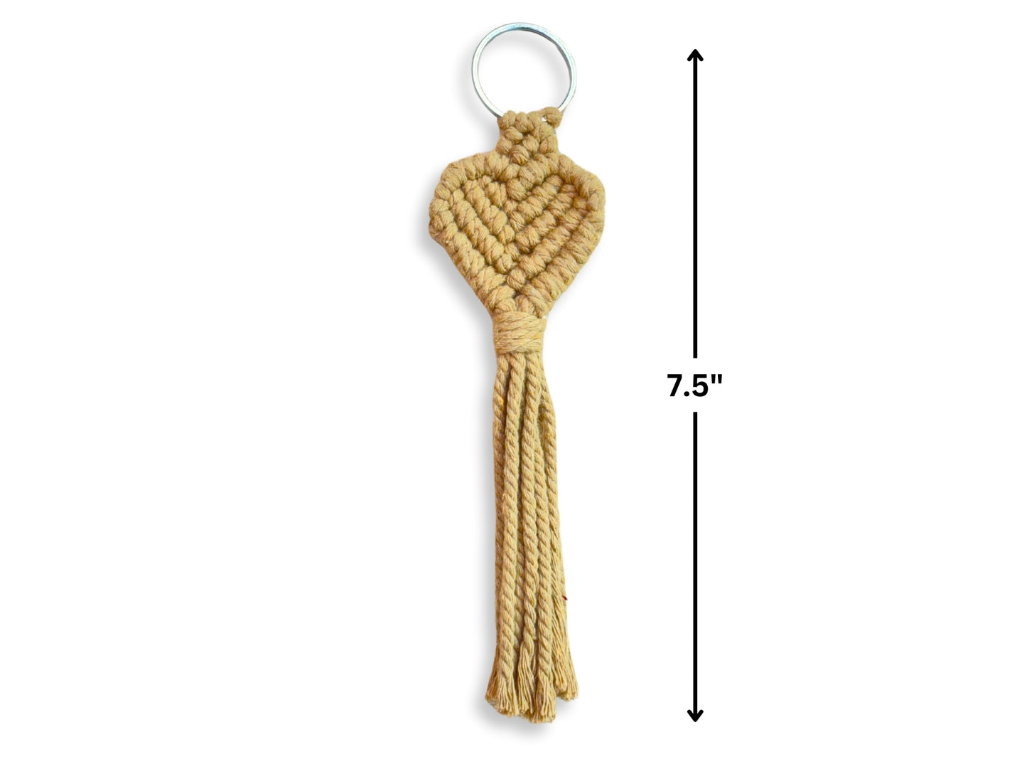 Macrame Keychain | Love Knot | Handmade Keychain