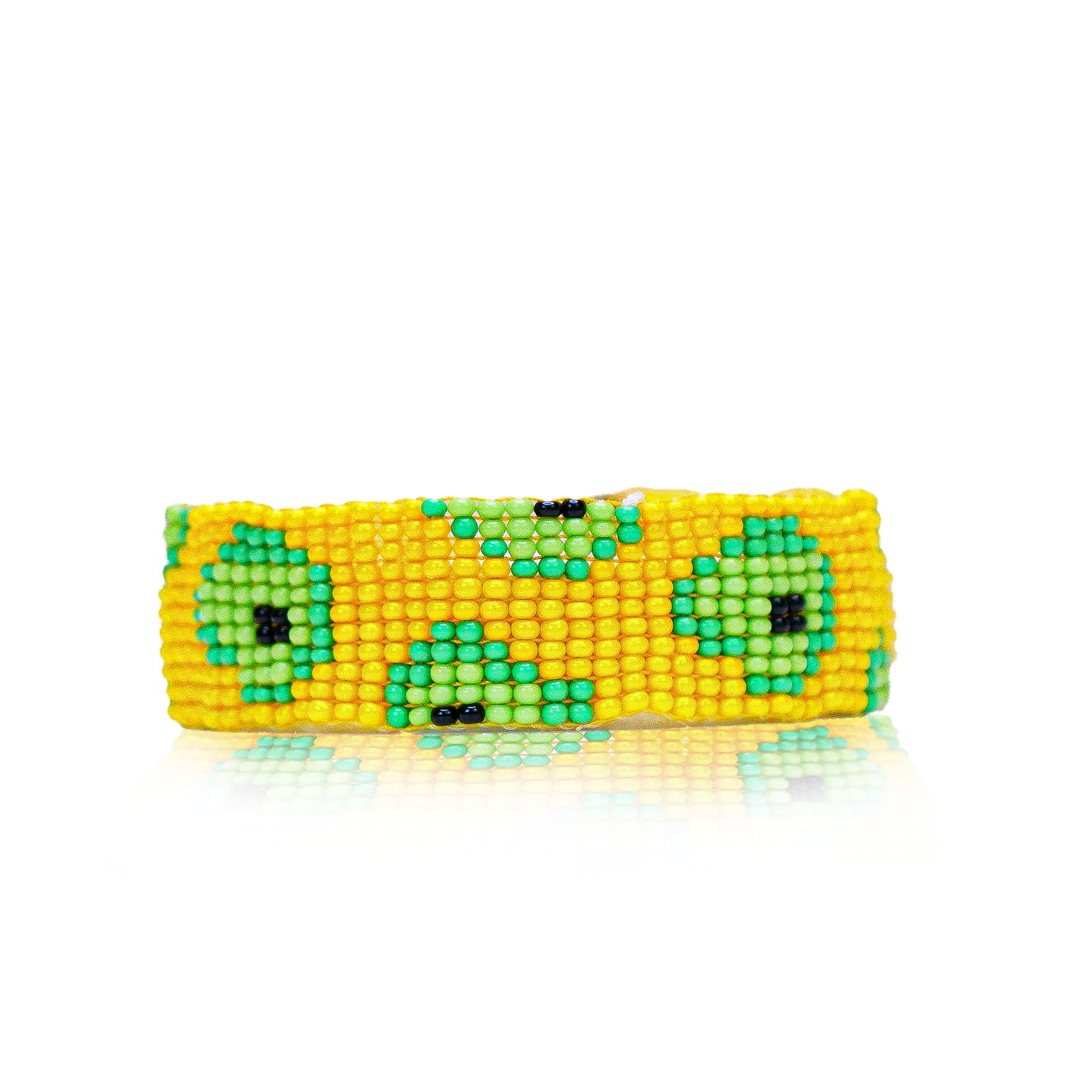 Avocado Yellow Bracelet | Handmade Beaded Bracelets For Women