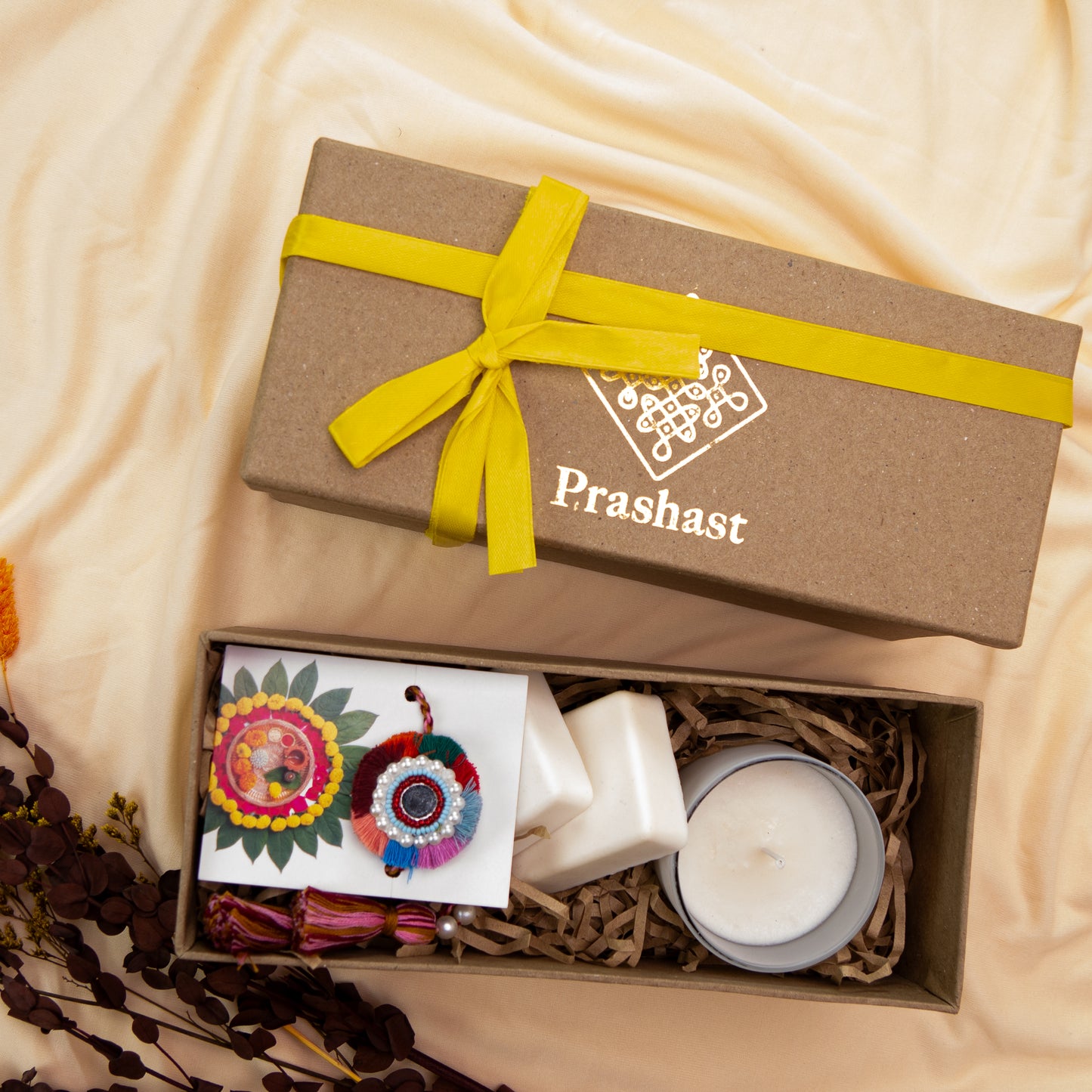 Handmade Rakhi with Gift For Brother