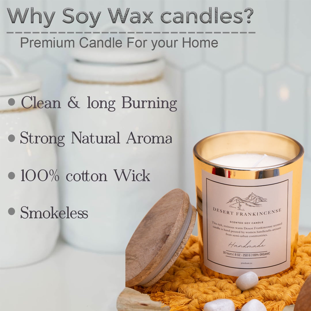 Scented Candle :: Frankincense Scented Wax Candle
