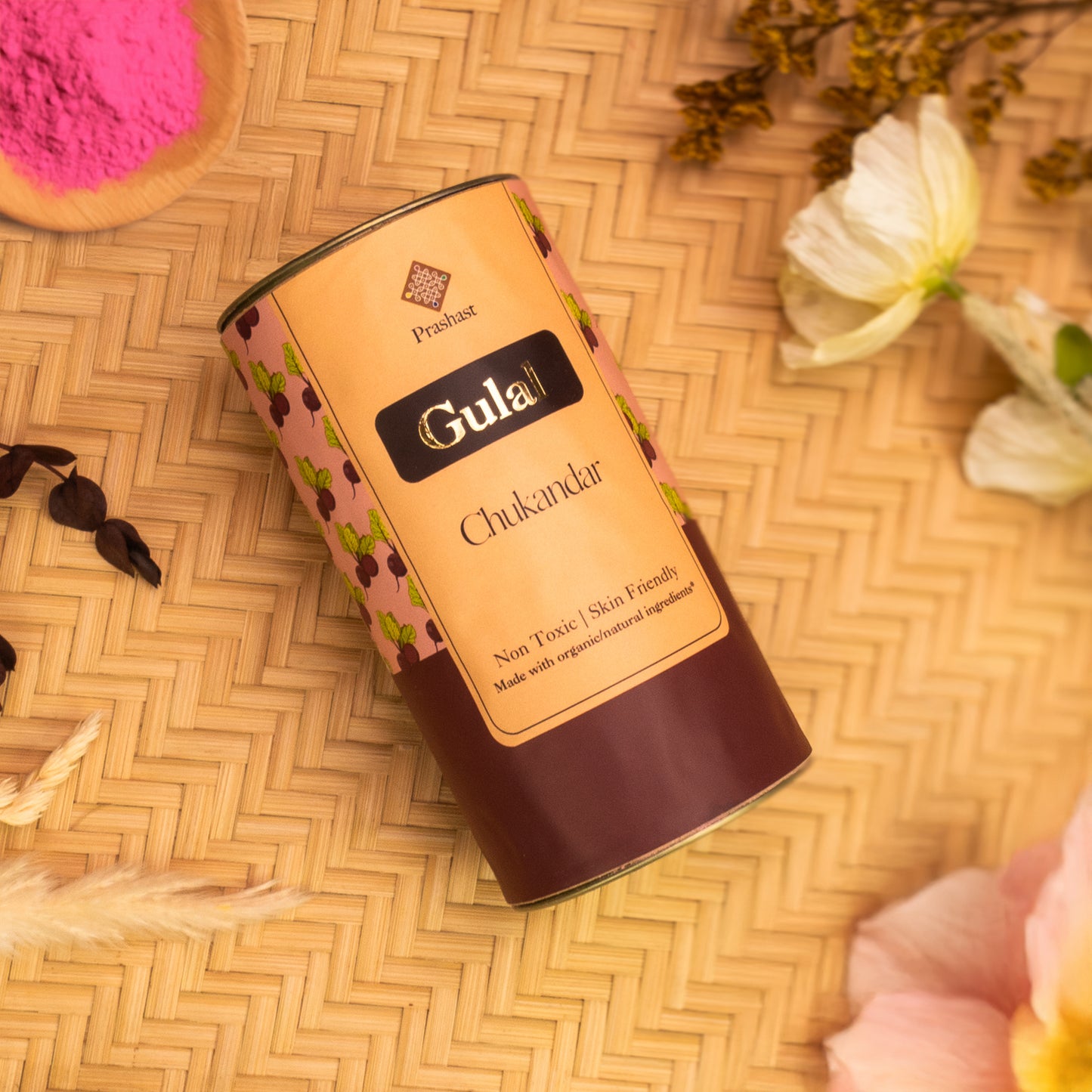 Organic Herbal Holi Color (Gulal) :: Pack Of 4 | Eco Friendly | Non Toxic