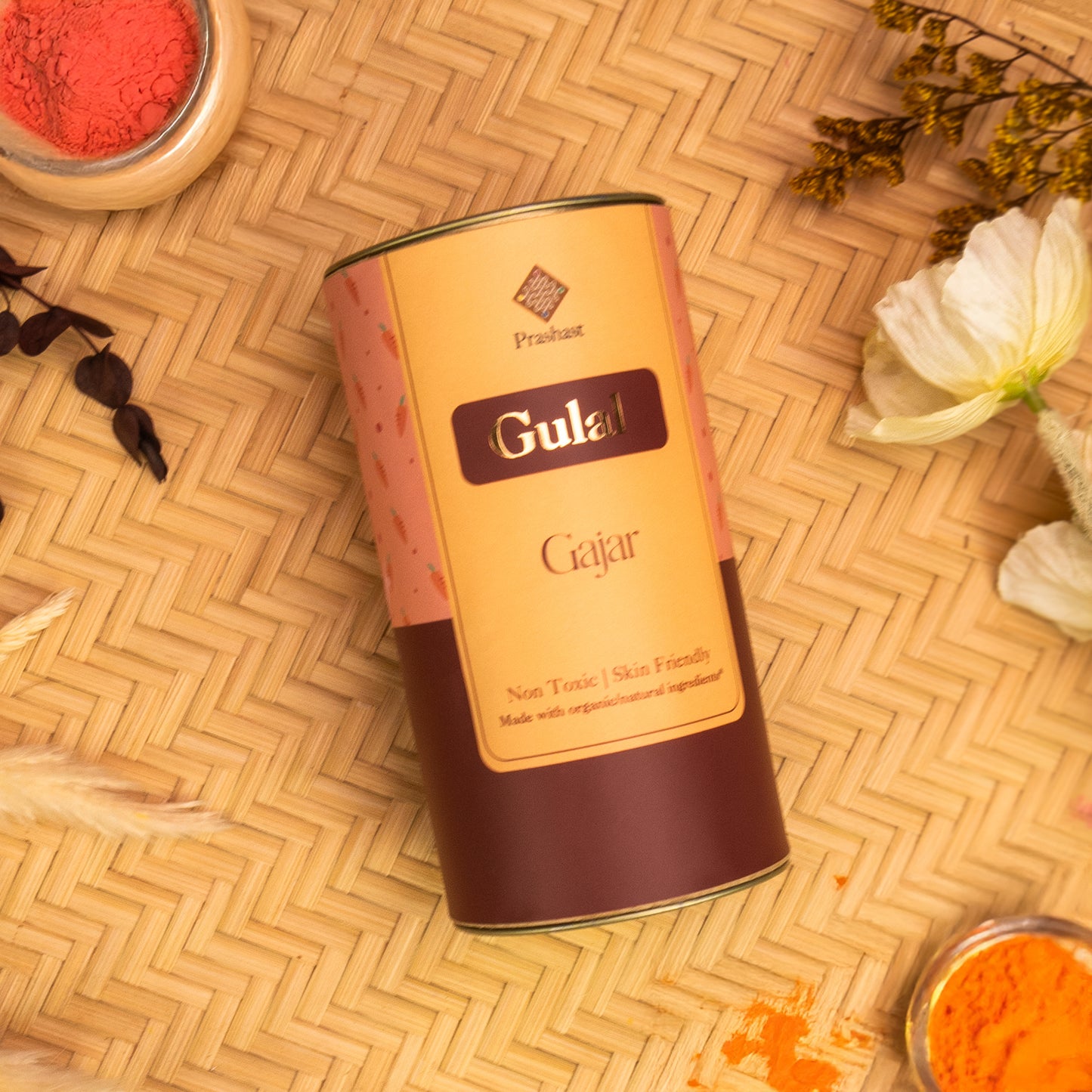 Organic Herbal Holi Color (Gulal) :: Pack Of 4 | Eco Friendly | Non Toxic