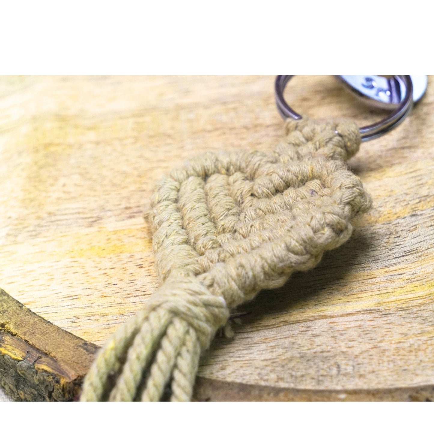 Macrame Keychain | Love Knot | Handmade Keychain