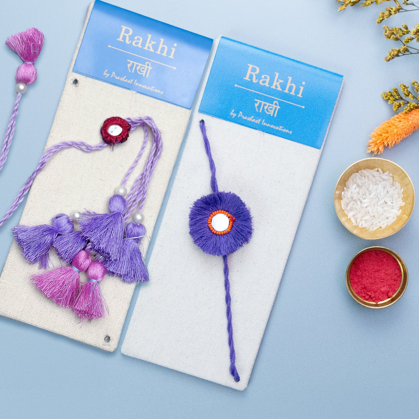 Lumba Rakhi Set For Bhaiya Bhabhi