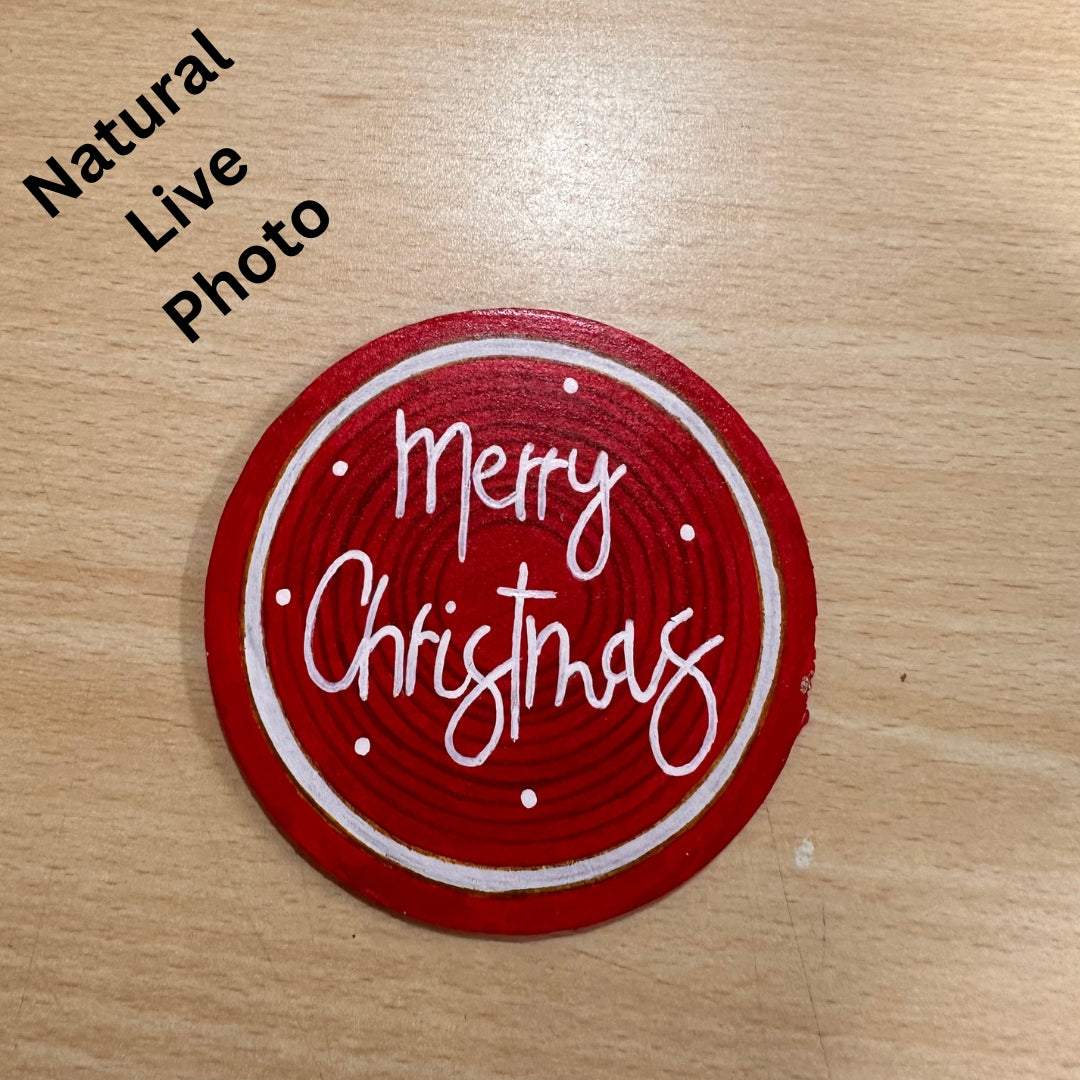 Christmas Gift Items - Hand Painted Coaster | Perfect Christmas Gift