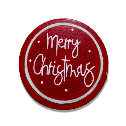 Christmas Gift Items - Hand Painted Coaster | Perfect Christmas Gift