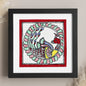 Madhubani Hand Made Painting | Keki | 6inch X 6inch with Frame