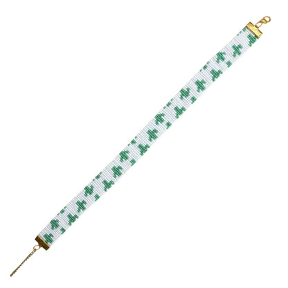 Cute Cactus | Handmade Beaded Green Choker Necklace