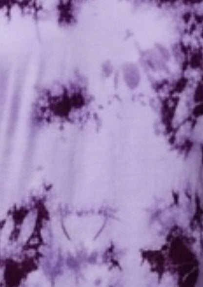 Lavender Nebula Dyed Tshirt Purple | handmade Tshirt