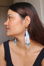 Hues of Blue Dangling Earrings