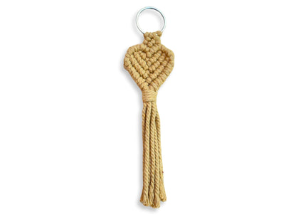 Macrame Keychain | Love Knot | Handmade Keychain