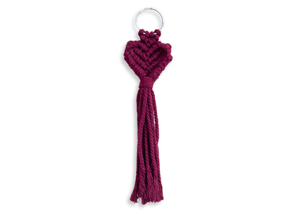 Macrame Keychain | Love Knot | Handmade Keychain