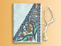 Madhubani Handmade Cloth File Folder | Mayur Geet