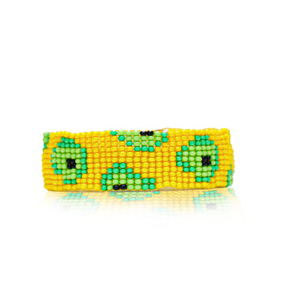 Avocado Yellow Bracelet | Handmade Beaded Bracelets For Women