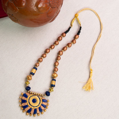 Half Moon Terracotta Necklace