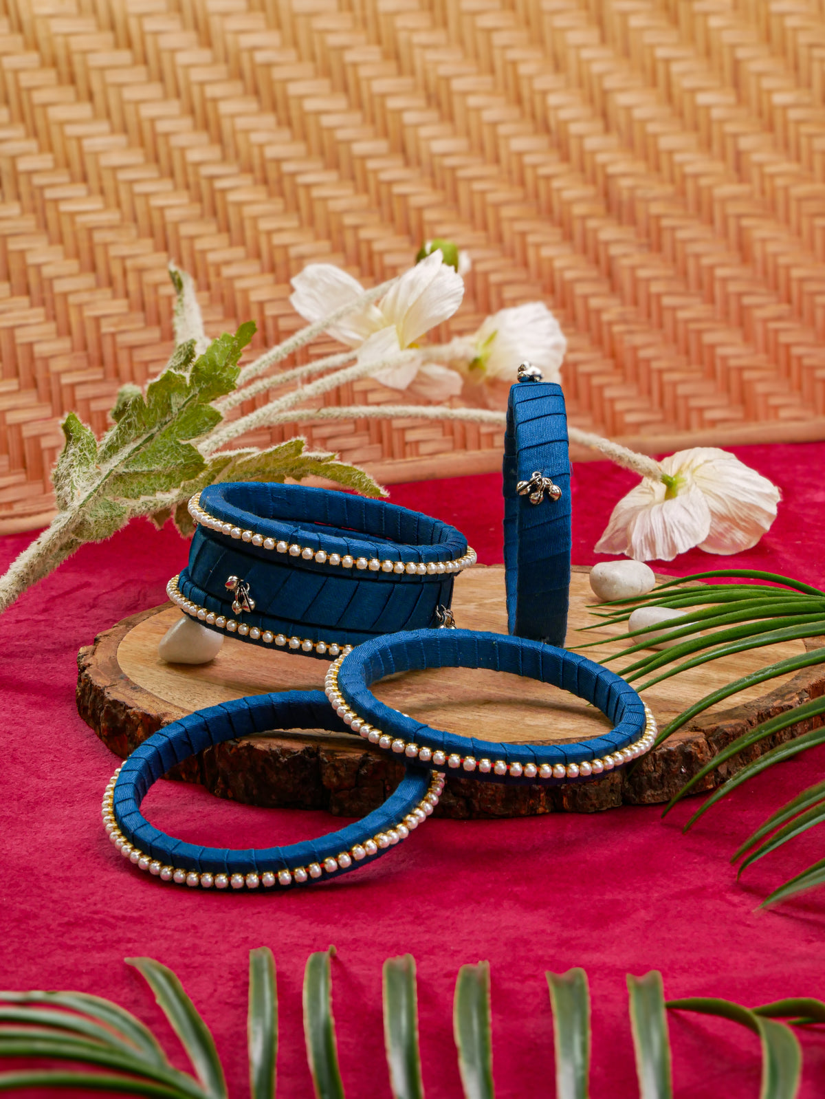 Denim Drapes Blue Bangle