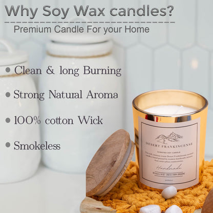 Scented Candle :: Frankincense Scented Wax Candle