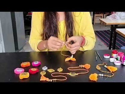 Madhubani Hand Painted Rakhi | Religious