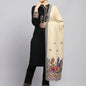Madhubani Art Cotton Stole with Printed Wedding - Marriage & Patterns in Bloom